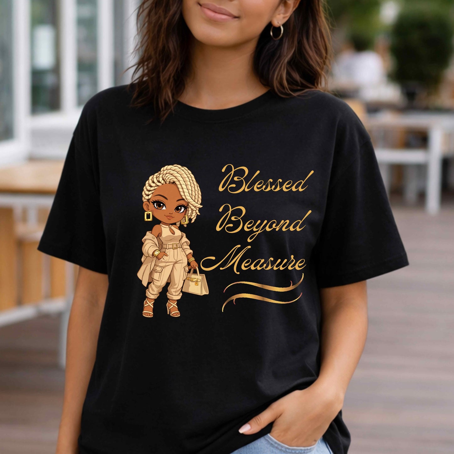 BLESSED BEYOND MEASURES . T-Shirt