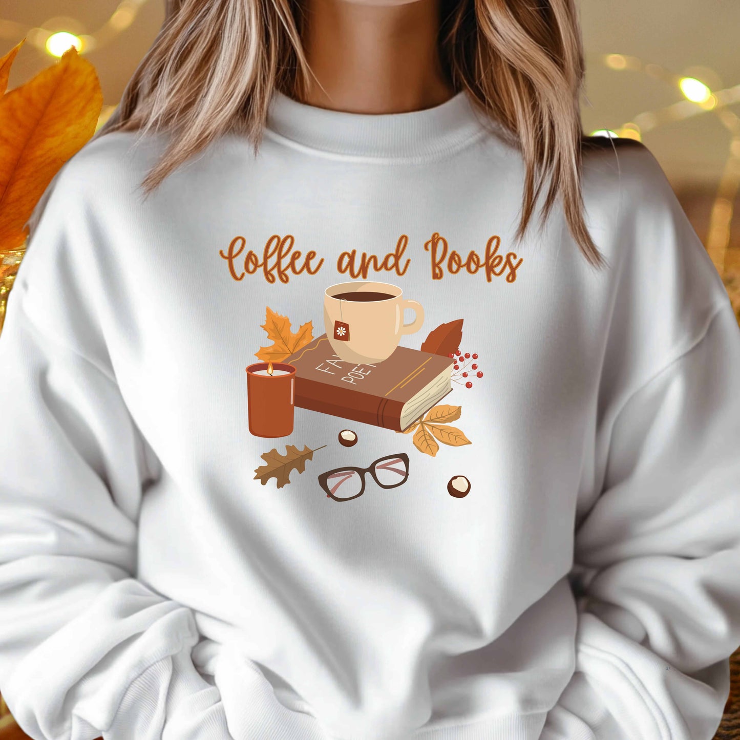 COFFEE & BOOKS   Pullover Hoodie