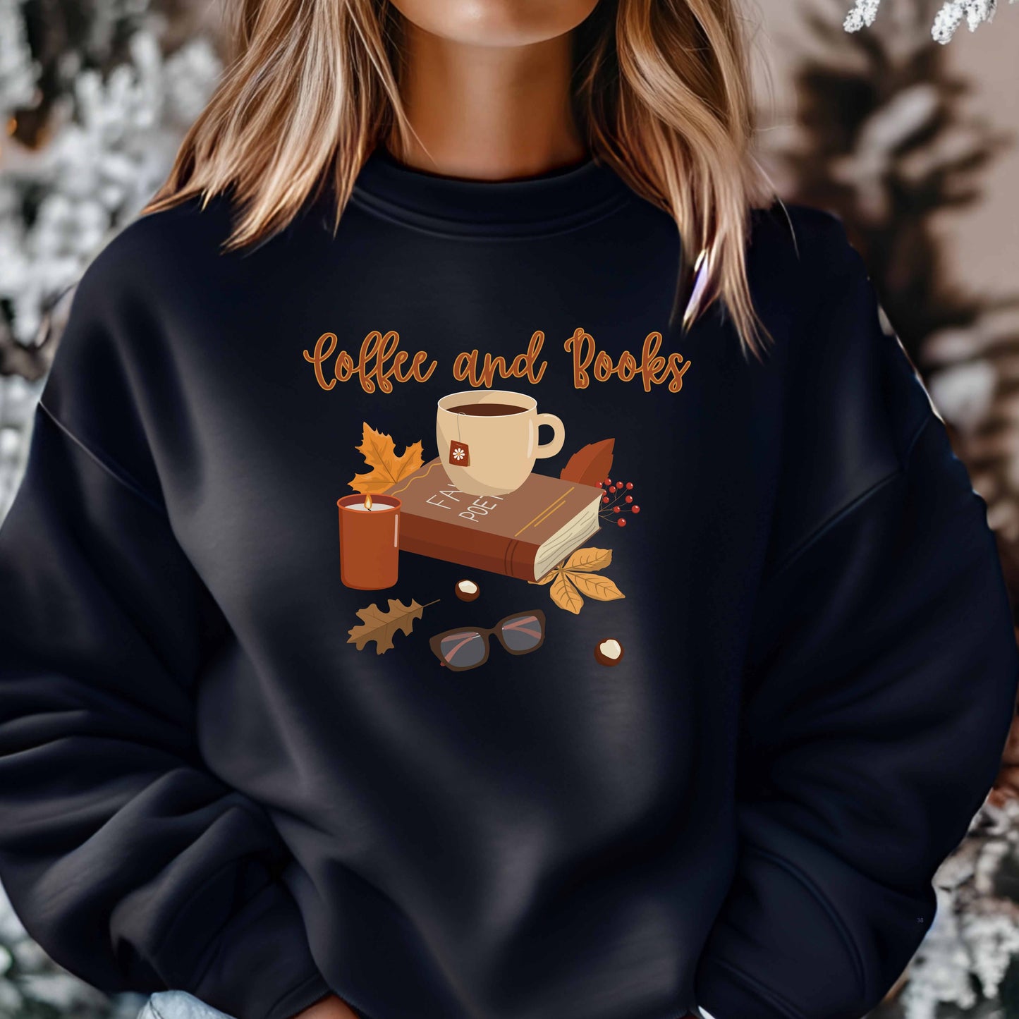 COFFEE & BOOKS   Pullover Hoodie