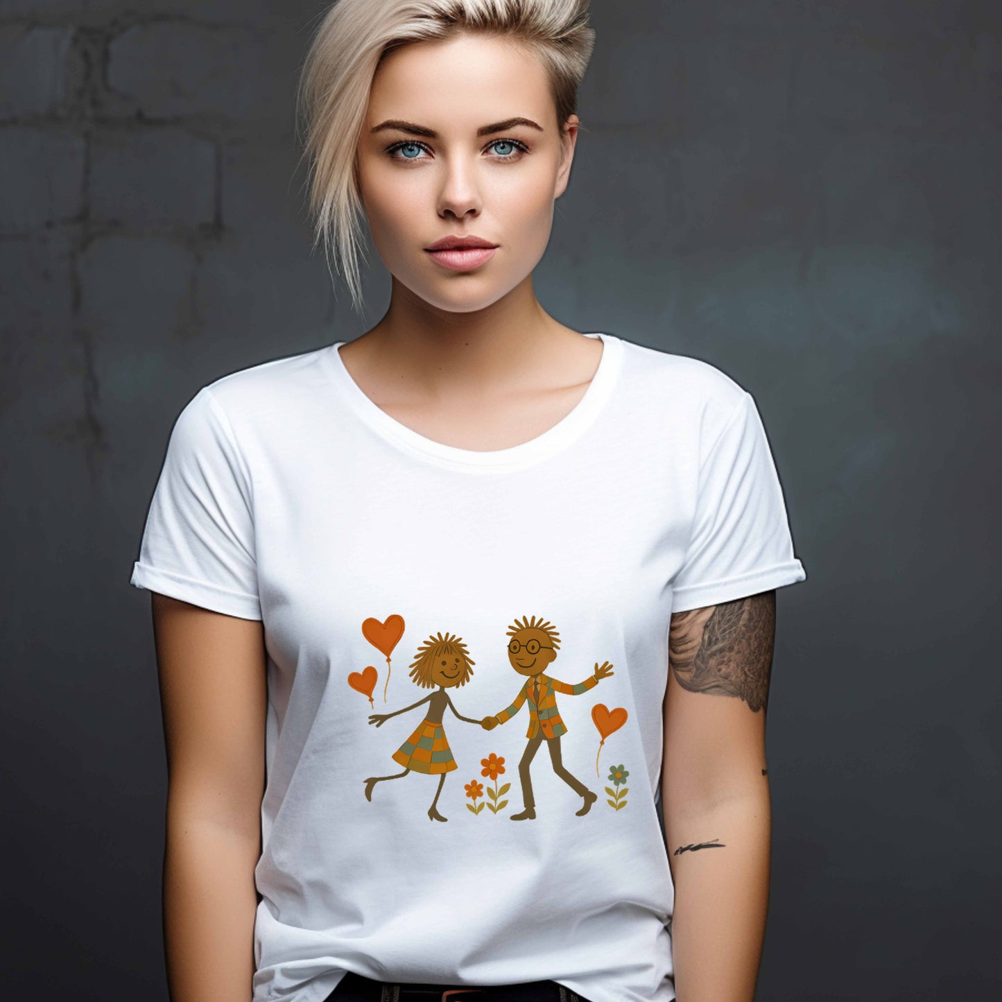 couple dancing. T-Shirt