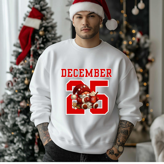December 25 Christmas Noam.   Pullover Hoodie