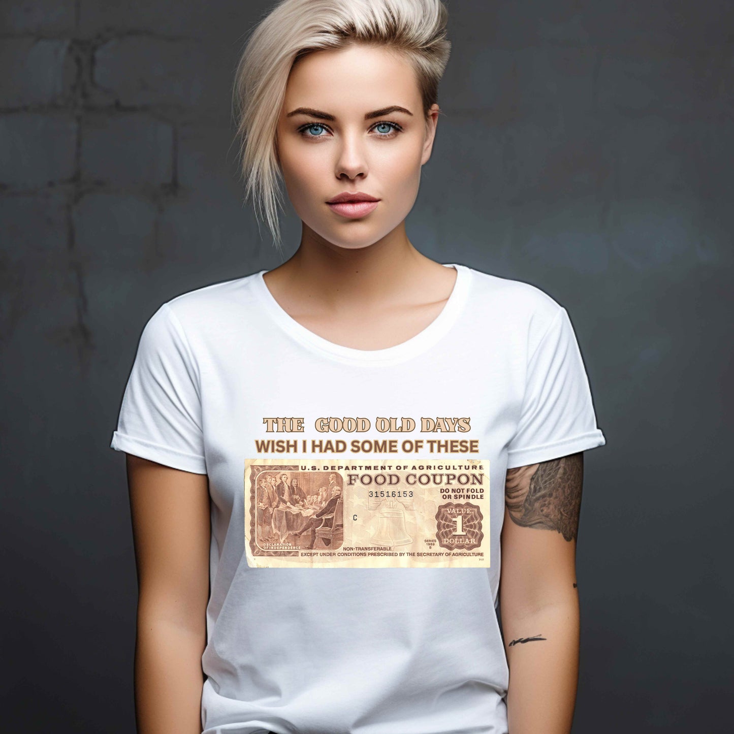 Food stamps. T-Shirt