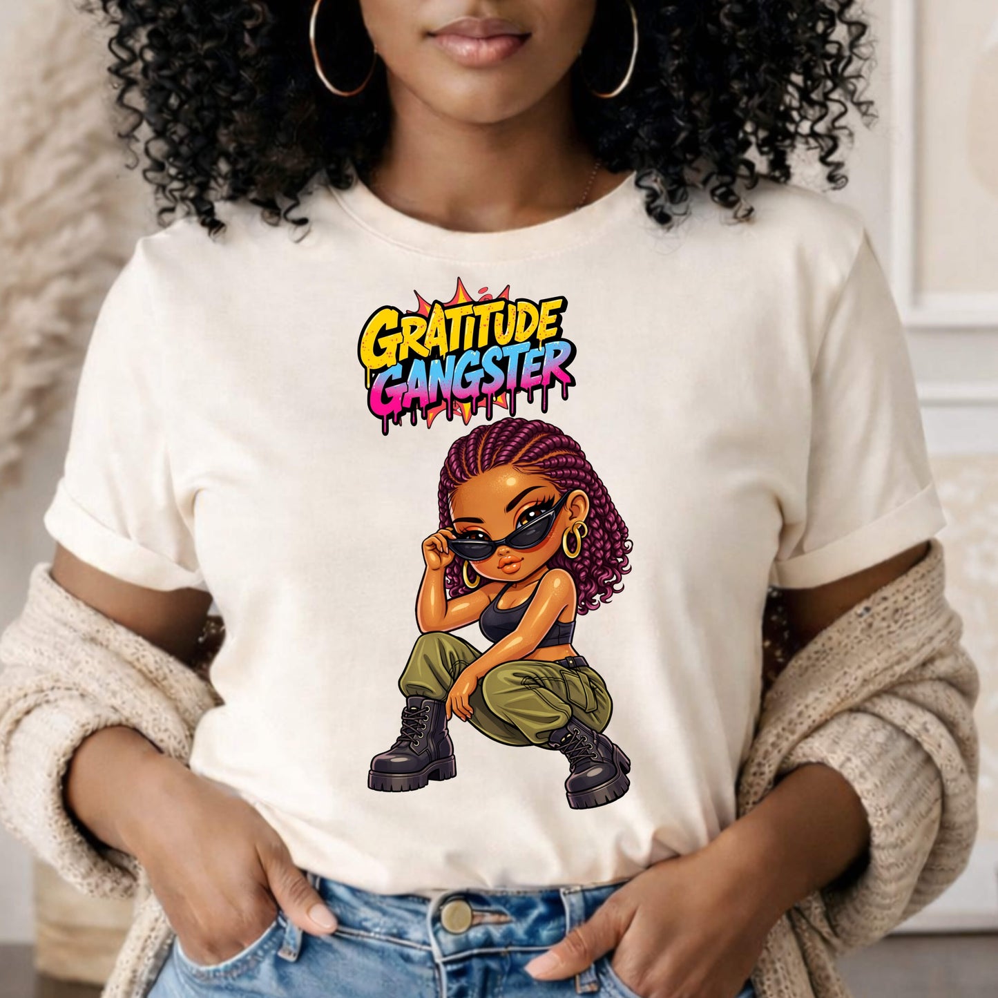 Gratitude gangster. T-Shirt
