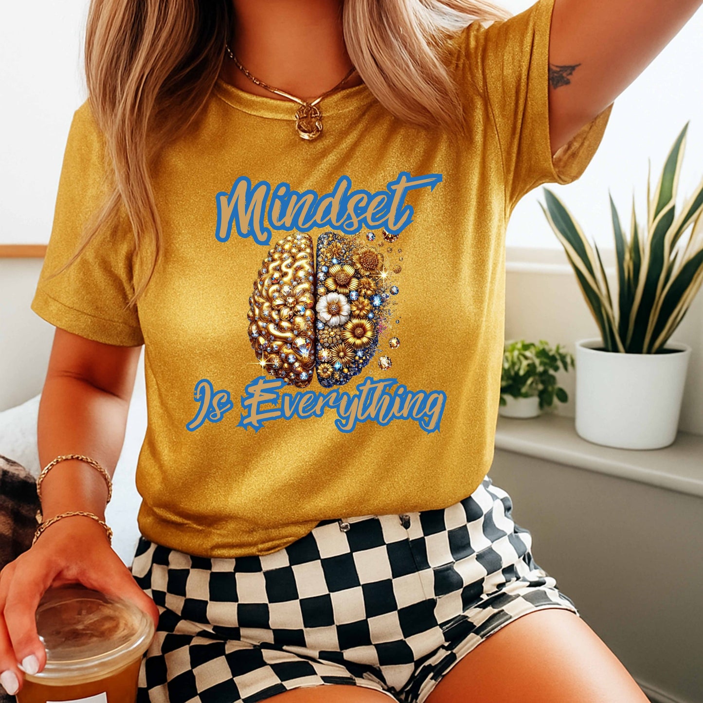 gold mindset. T-Shirt