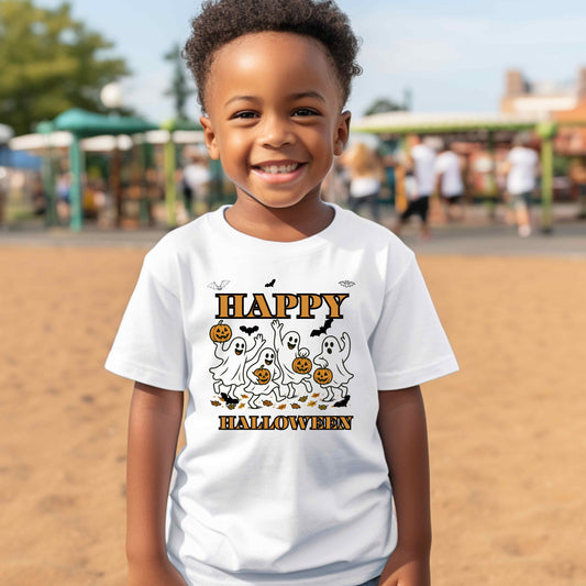 Happy Halloween. ghost and pumpkins T-Shirt