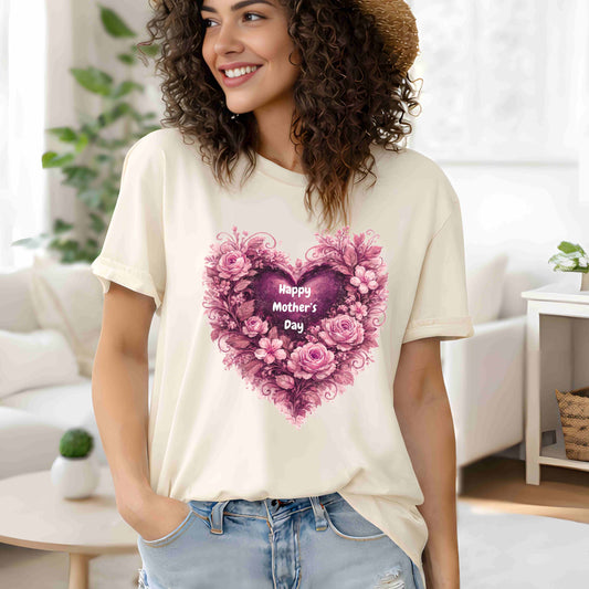 Happy Mother's Day vintage flowers. T-Shirt