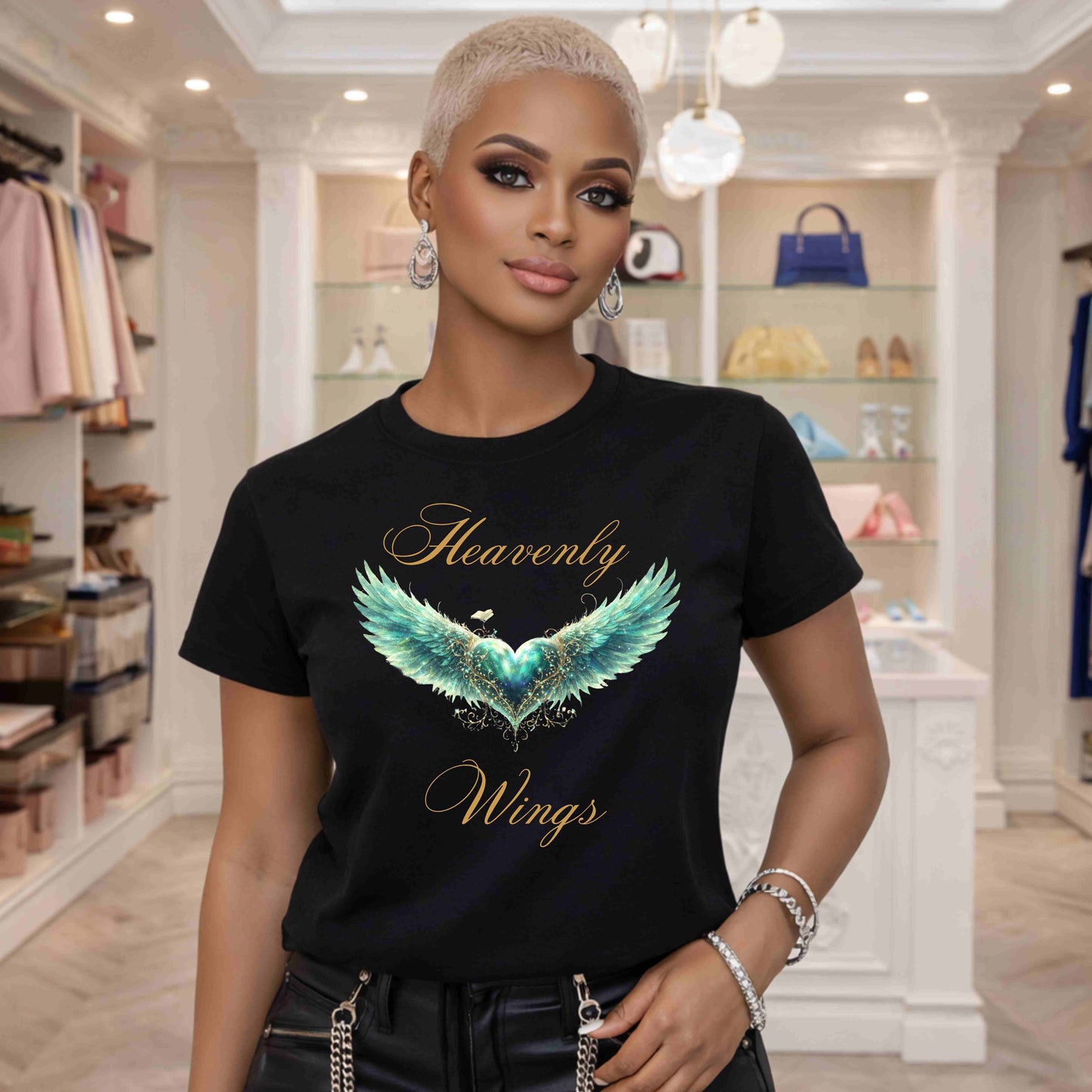 HEAVENLY WINGS MOTHER'S DAY. T-Shirt