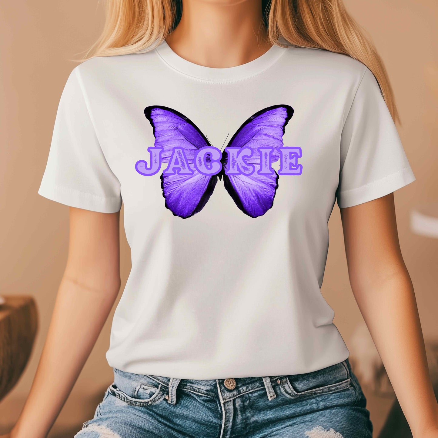 JACKIE INSIDE OF A BUTTERFLY. T-Shirt
