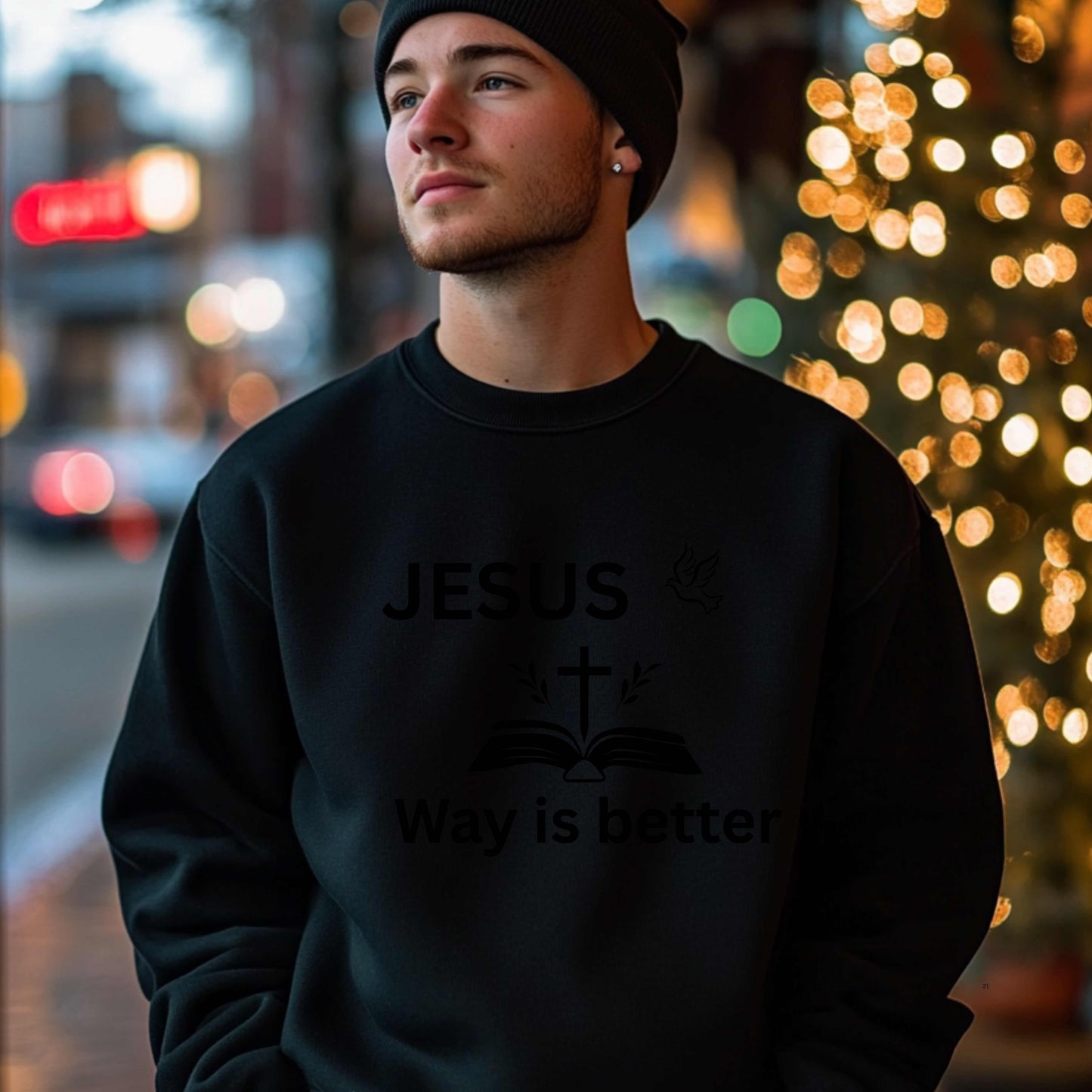 Jesus  way is better Pullover Hoodie