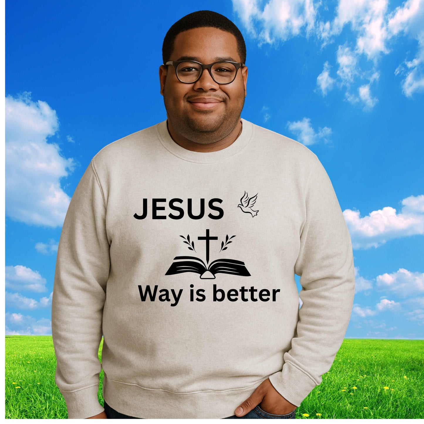 Jesus  way is better Pullover Hoodie