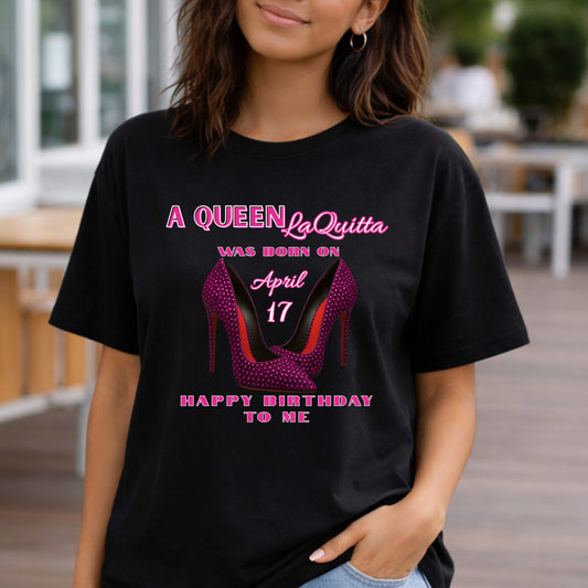 LaQuitta birthday. T-Shirt