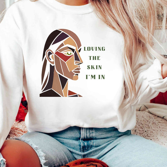Loving the skin I'm in. T-Shirt
