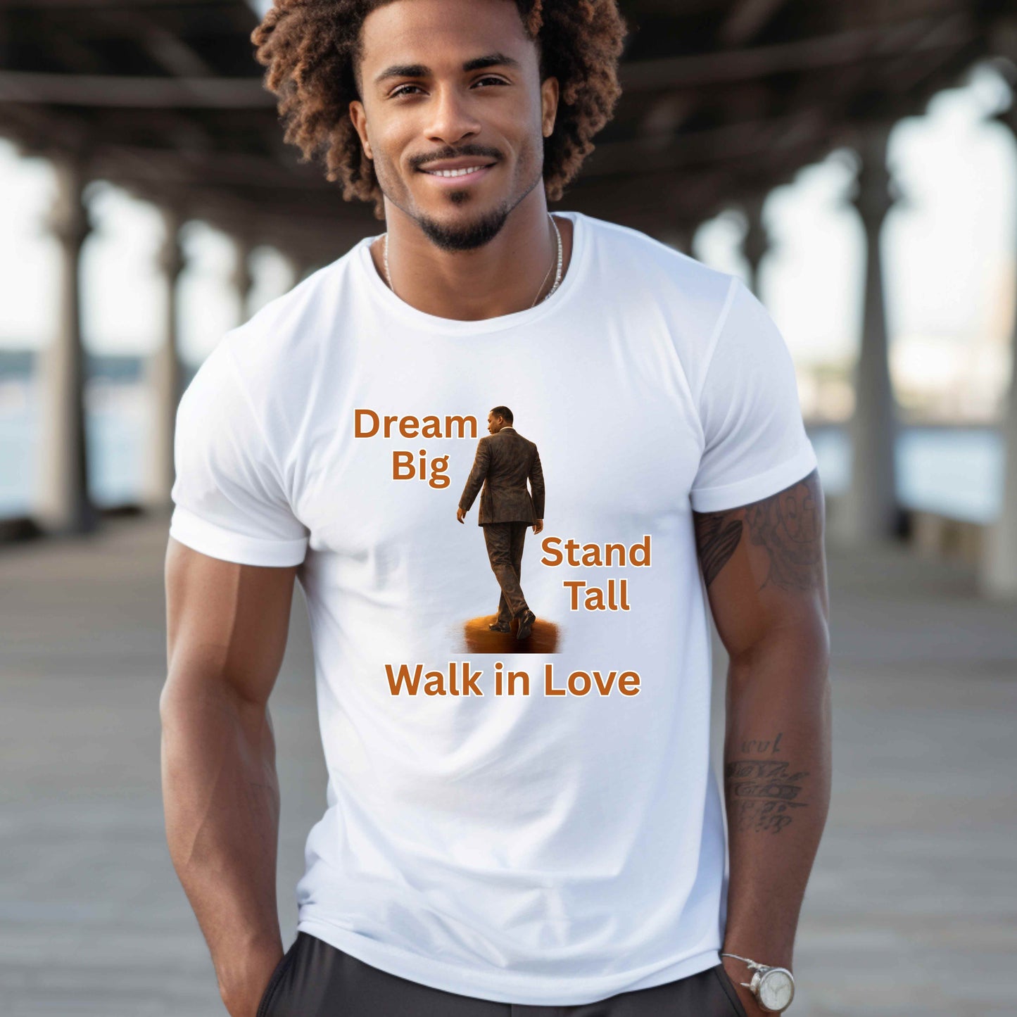 MLK DREAM STAND WALK. T-Shirt