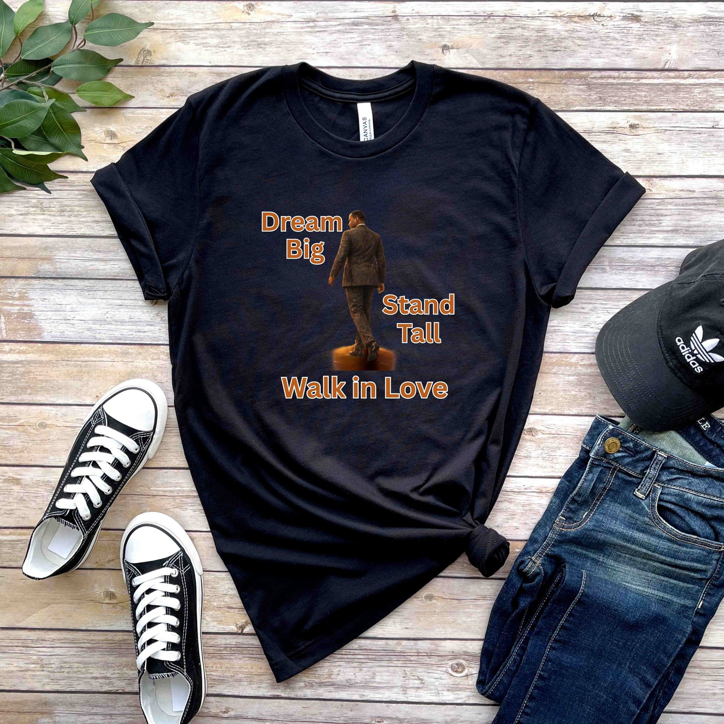 MLK DREAM STAND WALK. T-Shirt