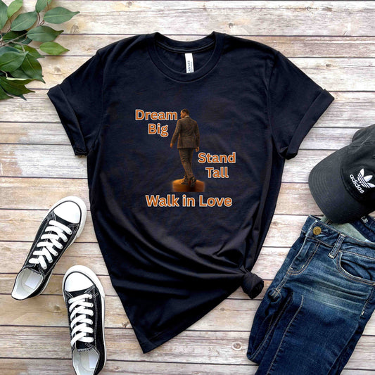 MLK DREAM STAND WALK. T-Shirt