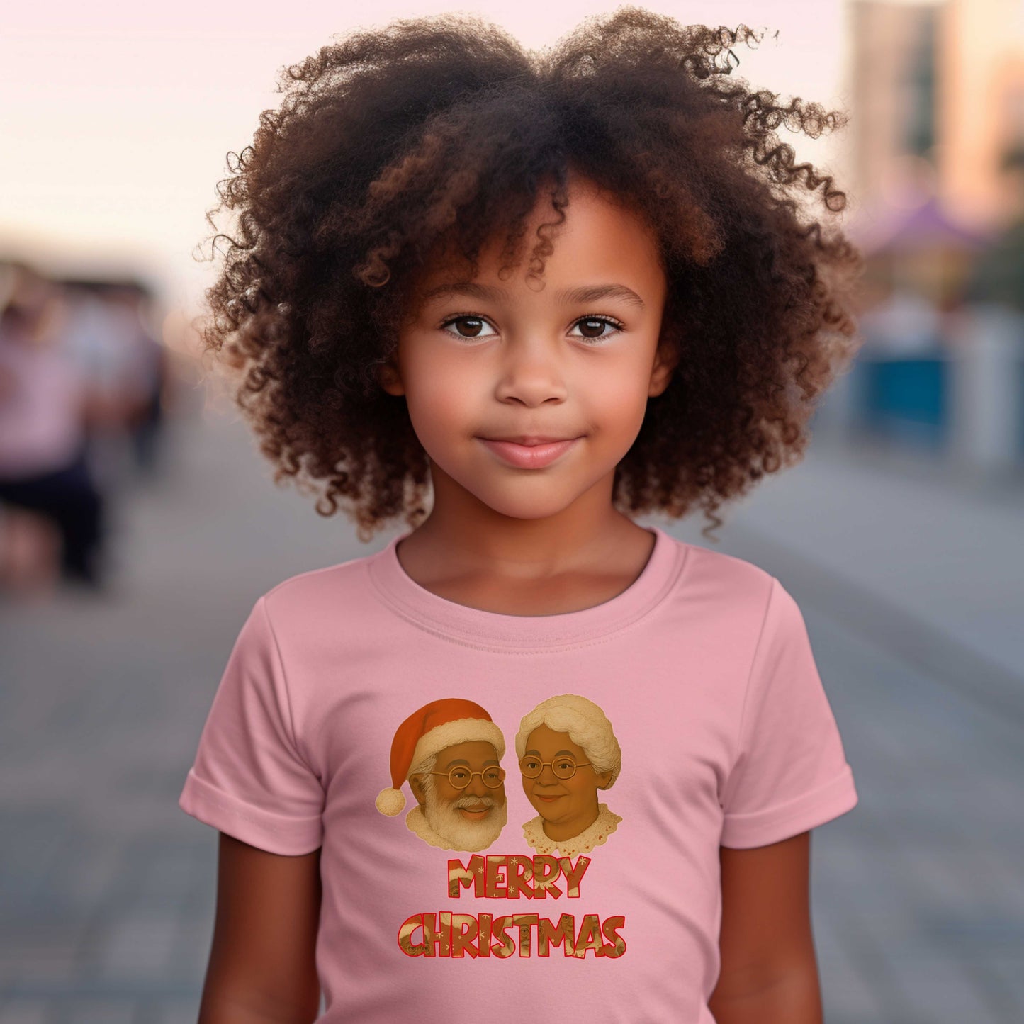 mr & mrs clause  100% Cotton T-Shirt