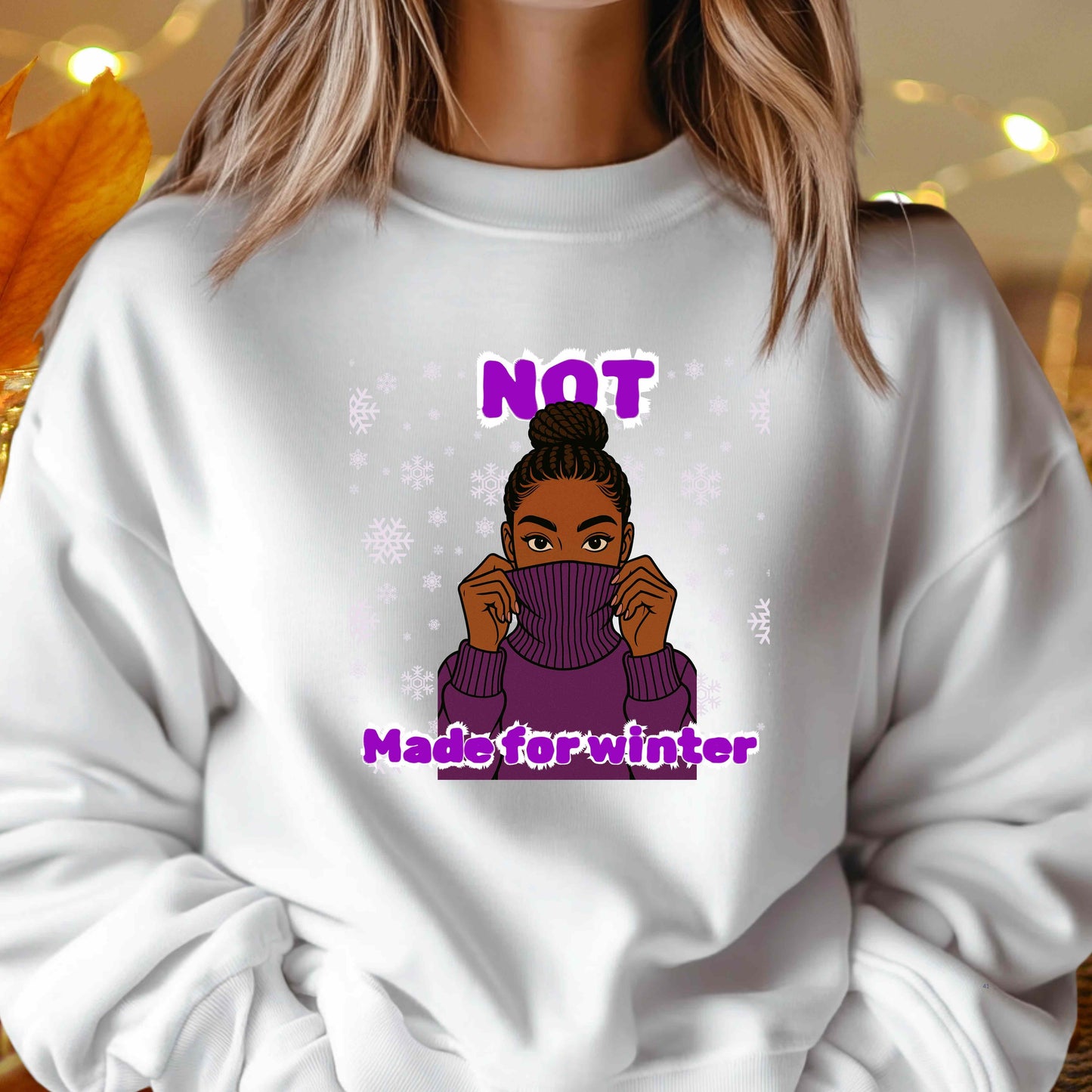 NOT MADE FOR WINTER  Pullover Hoodie