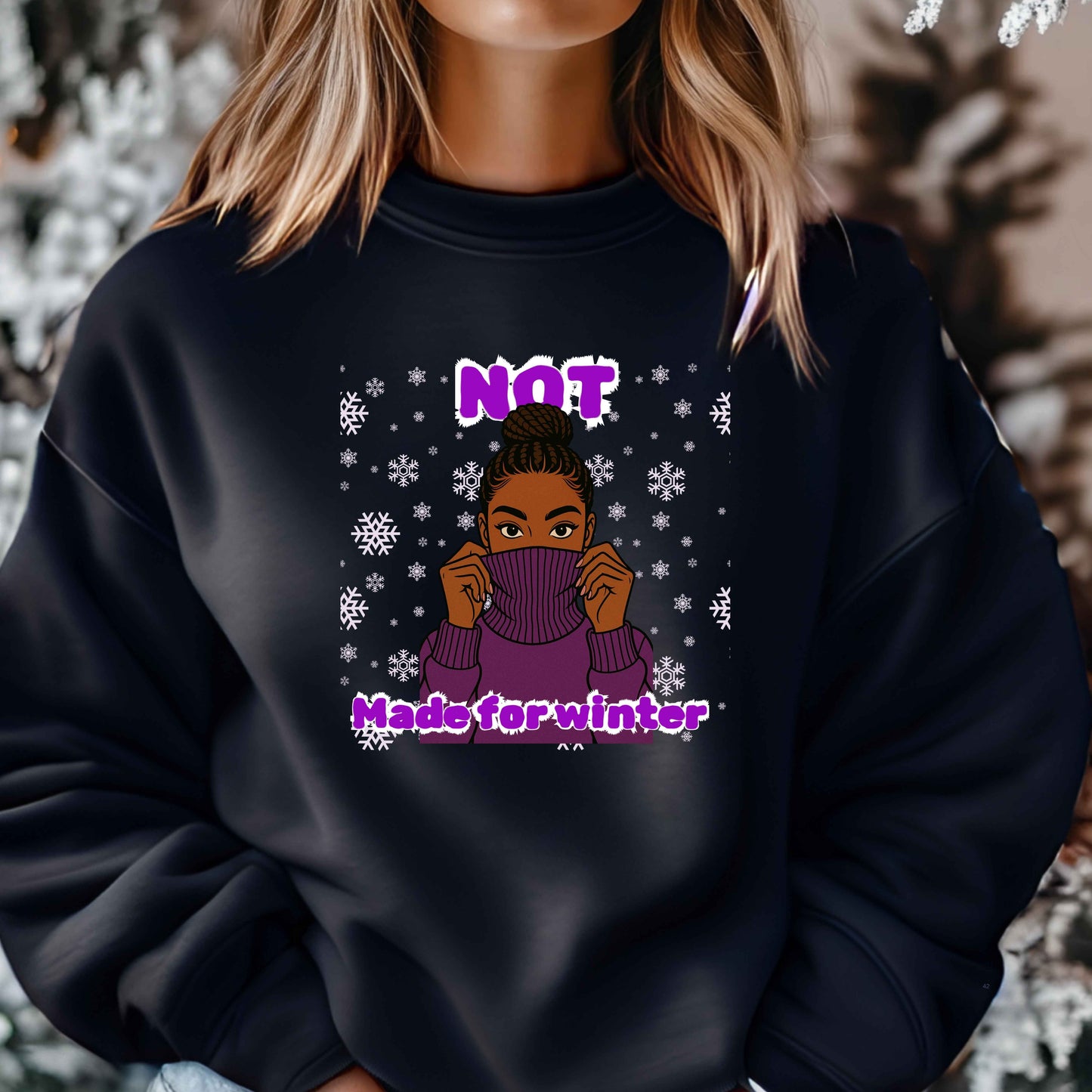 NOT MADE FOR WINTER  Pullover Hoodie