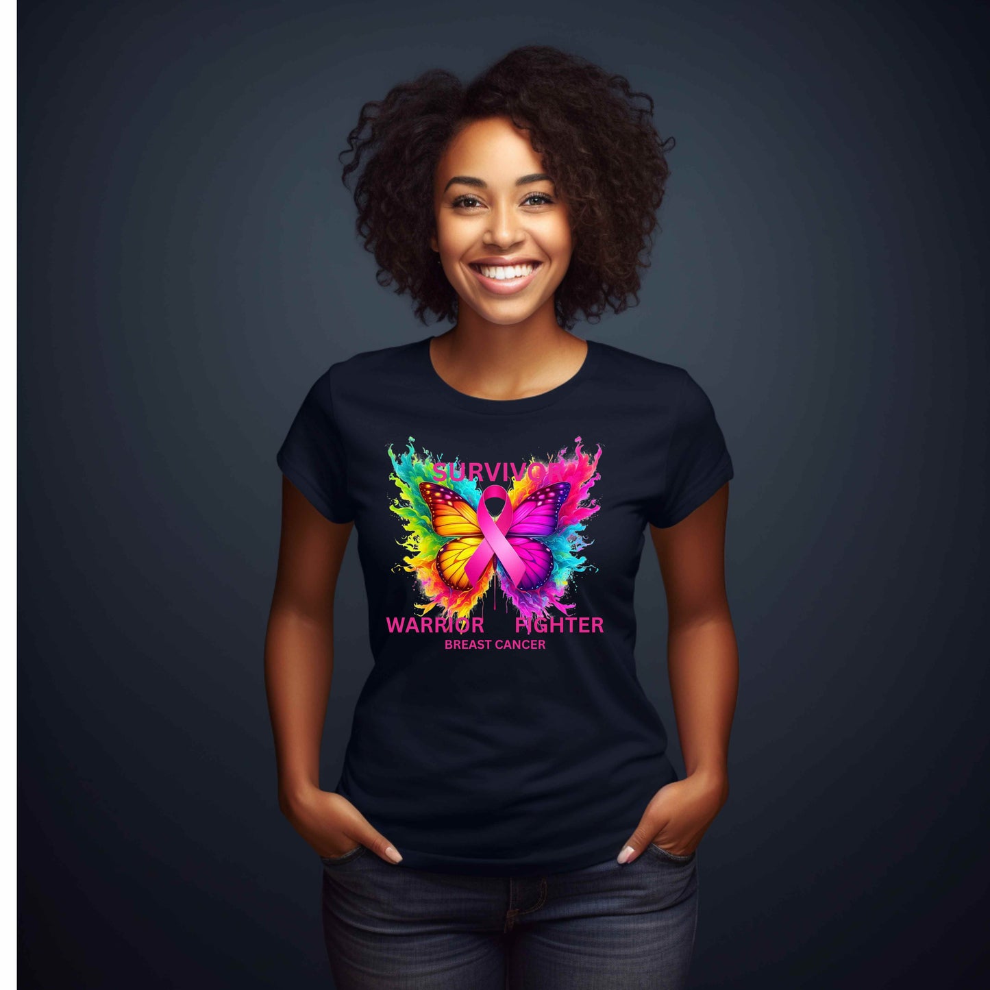 Survivor breast cancer. T-Shirt