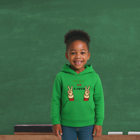 PEACE ON EARTH   Youth Pullover Hoodie