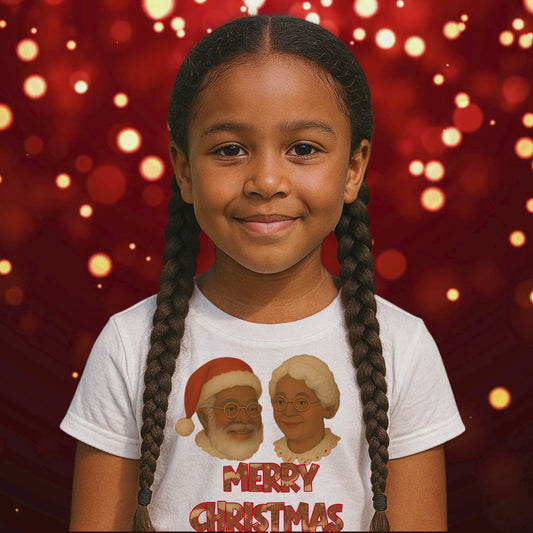 mr & mrs clause  100% Cotton T-Shirt