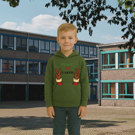 PEACE ON EARTH AFRICAN AMERICAN   Youth Pullover Hoodie