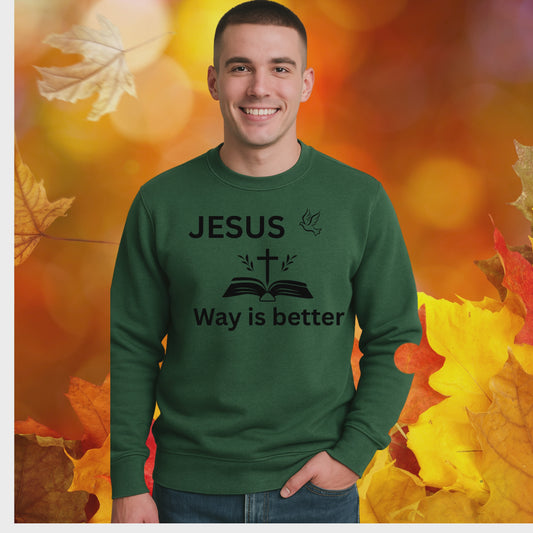 Jesus  way is better Pullover Hoodie