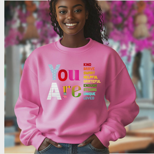YOU ARE   Pullover Hoodie