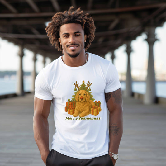 MERRY SPANIELMAS. T-Shirt