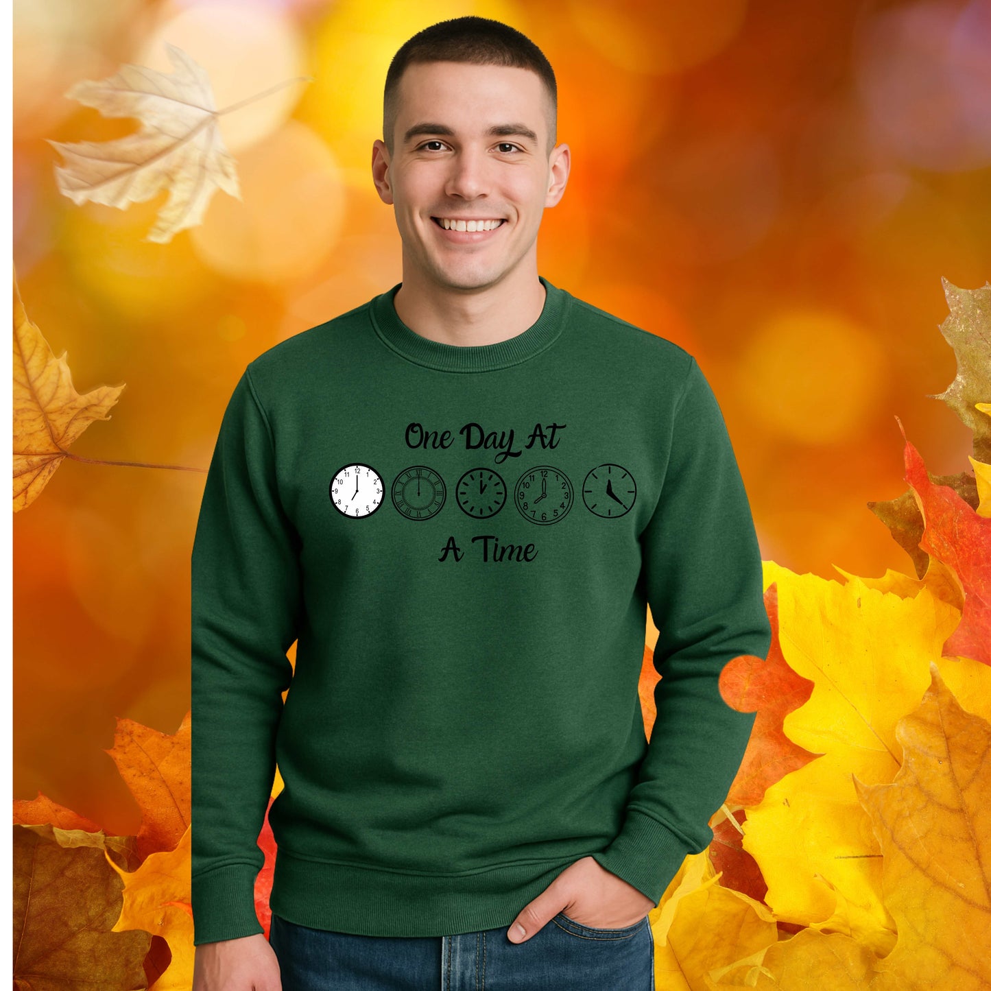 ONE DAY AT A TIME  Pullover Hoodie