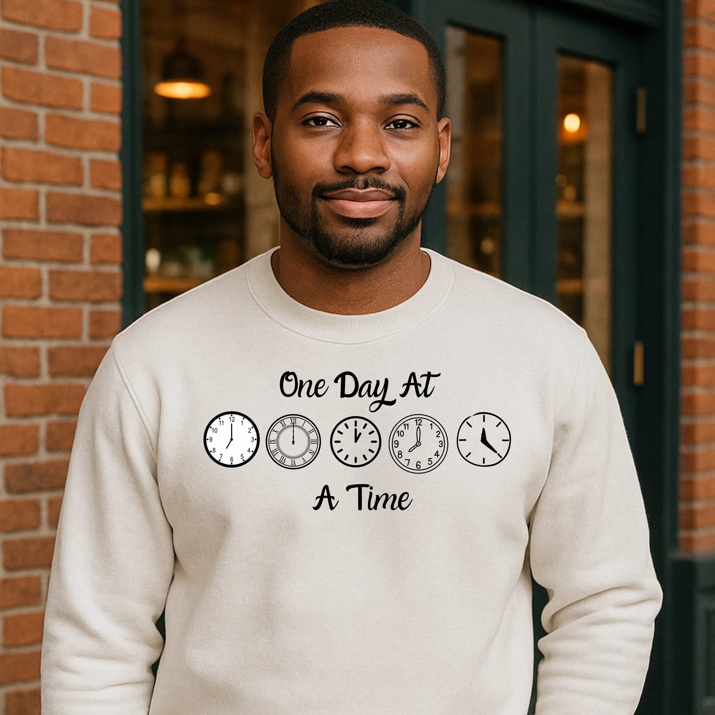 ONE DAY AT A TIME  Pullover Hoodie
