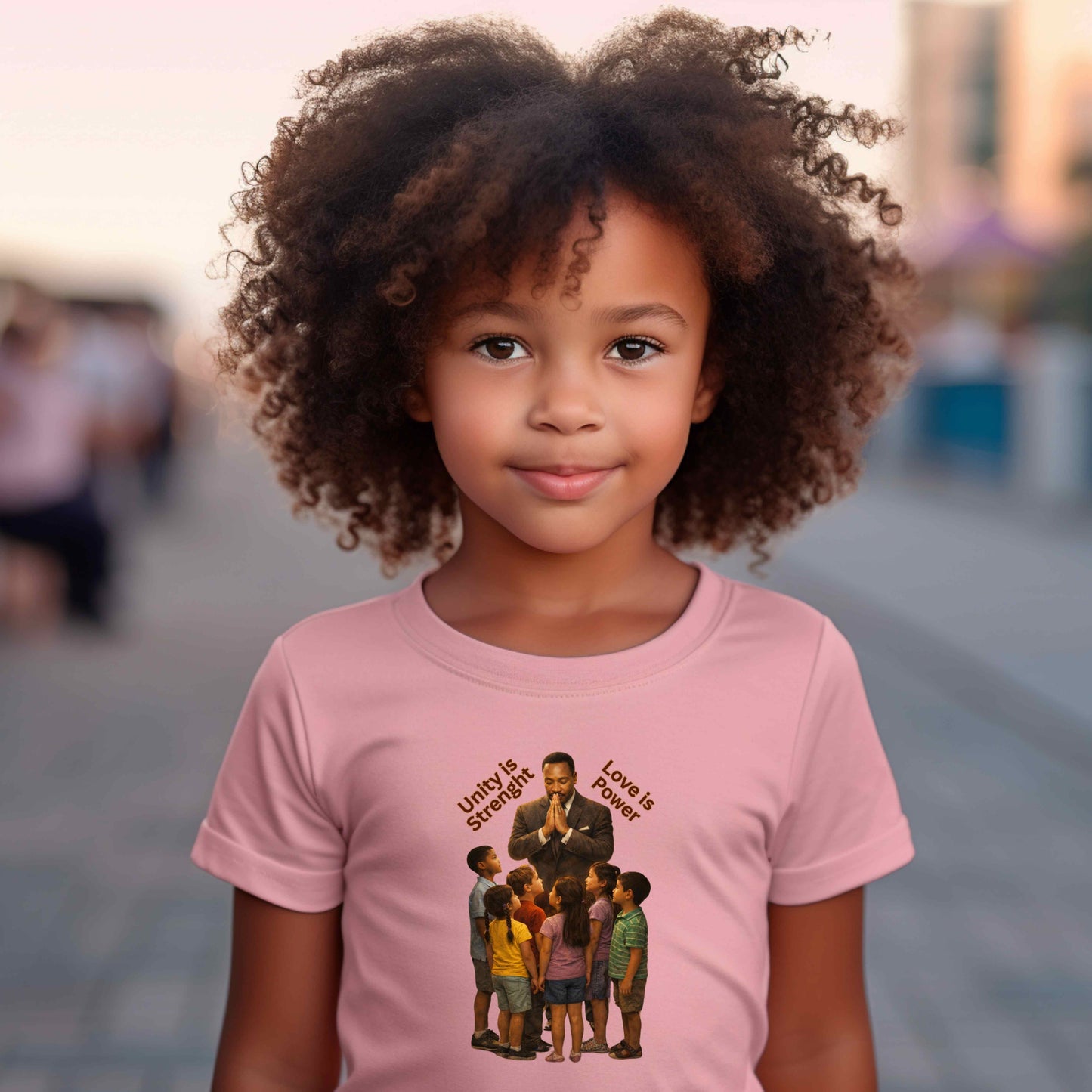 Martin Luther King unity    100% Cotton T-Shirt