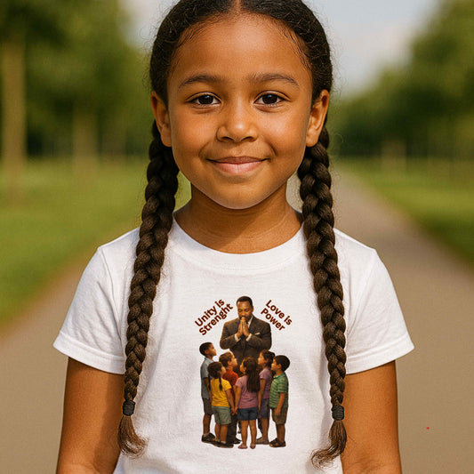 Martin Luther King unity    100% Cotton T-Shirt