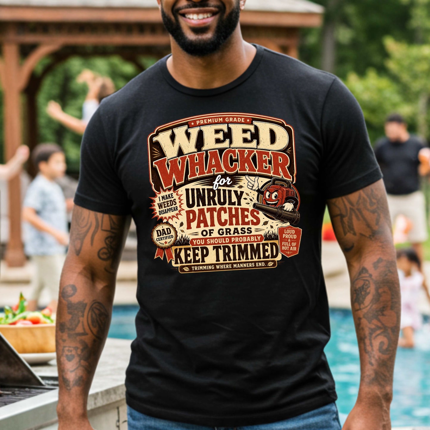 weed whacker for unruly patches of grass. T-Shirt